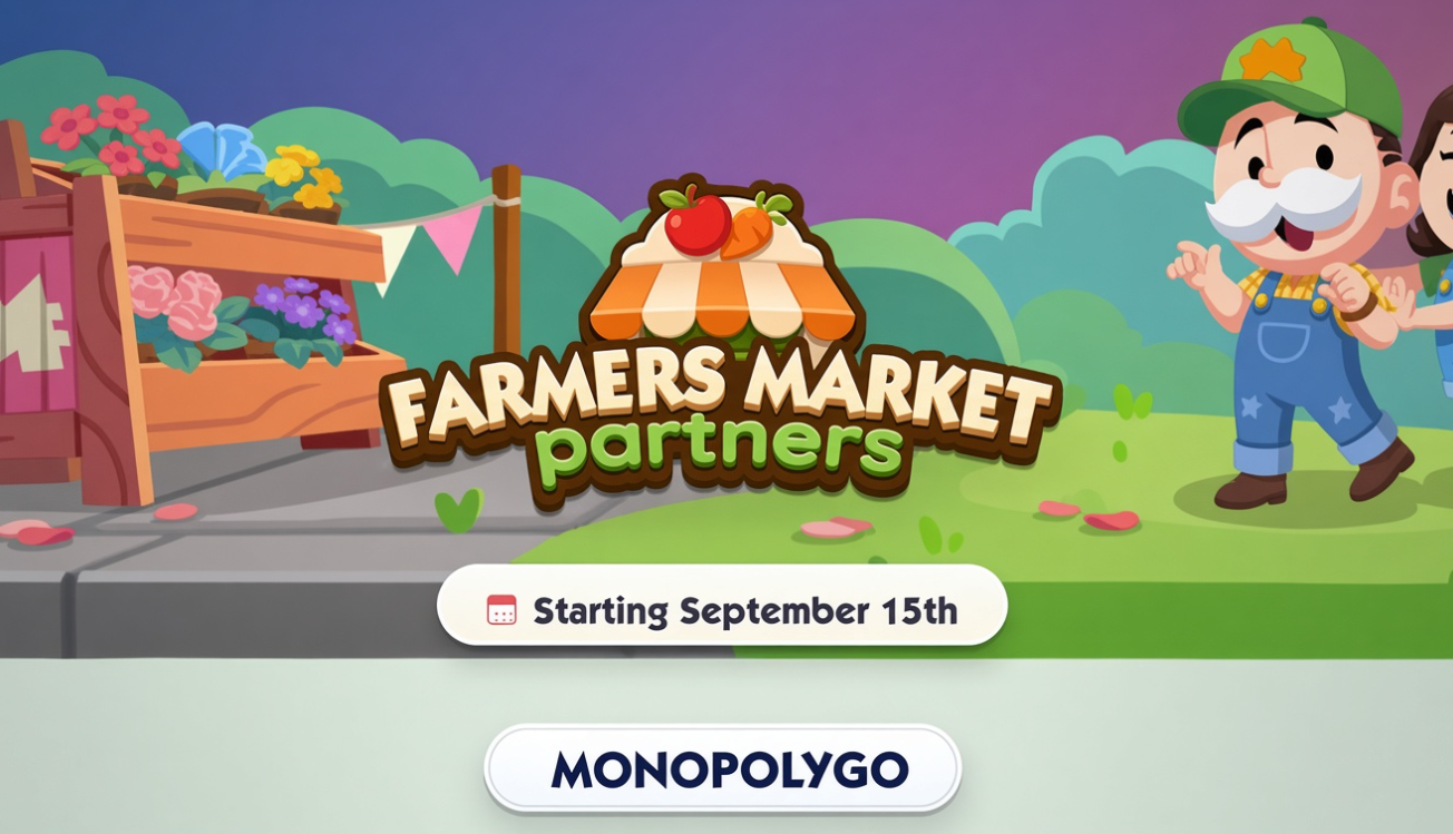 Monopoly GO Farmer's Market Partners Event Guide: All Rewards, Milestones, Wild Sticker and Free Rolls