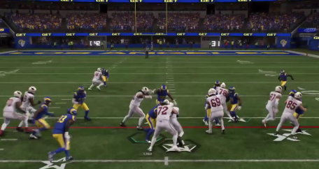 Madden NFL 27 improves receiver recognition to reduce unnecessary jump catches and produce more natural receiving animations.
