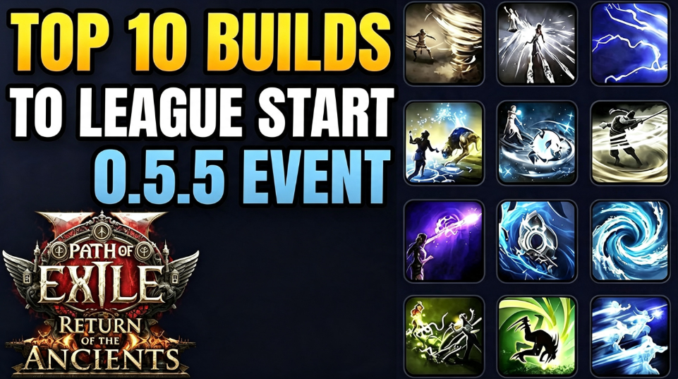 Top 10 Best League Starter Builds for Path of Exile 2 0.5.5 Forbidden Rites Event
