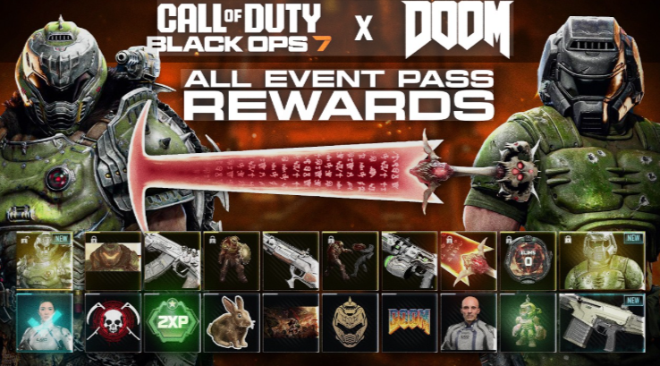 Call of Duty: Black Ops 7 Doom Event Pass: Full Reward List and Tips