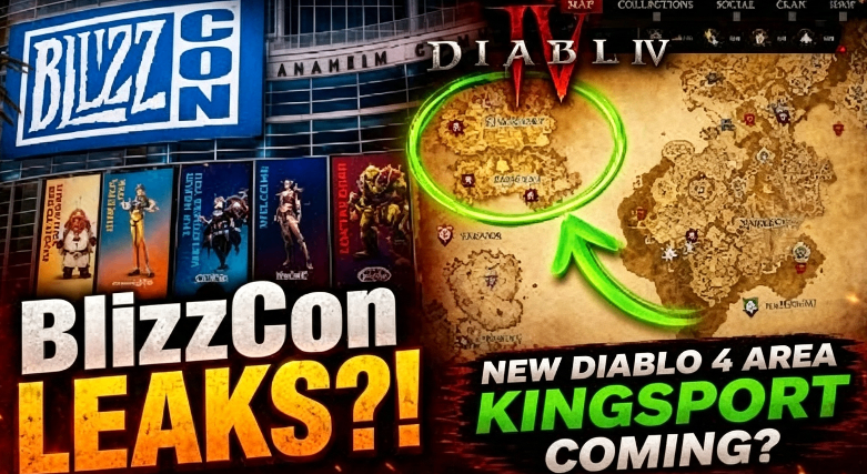 Diablo 4 BlizzCon 2026 Guide: Season 15, New Class, Map Leaks, Expansion, and Big Reveals,buy D4 Items