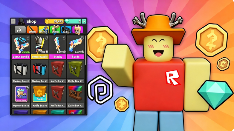 MM2 The Hunt 20 Guide: How to Unlock Knife Dodgers Big Head & Retro Bundle