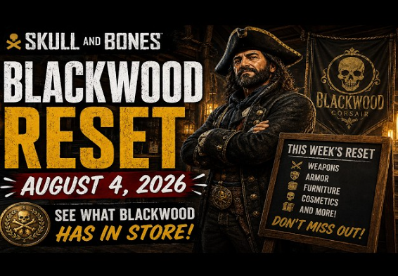 Skull and Bones Blackwood's Bounty Weekly Update: New Furniture and Sea Monster Gear