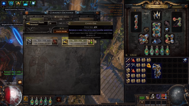 cheap POE currency