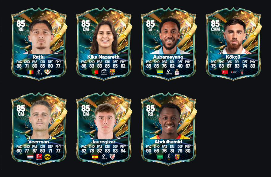 FC 27,Destined For Glory,Team 1,Players,Ratings,Upgrades,Leaked,buy FC Coins
