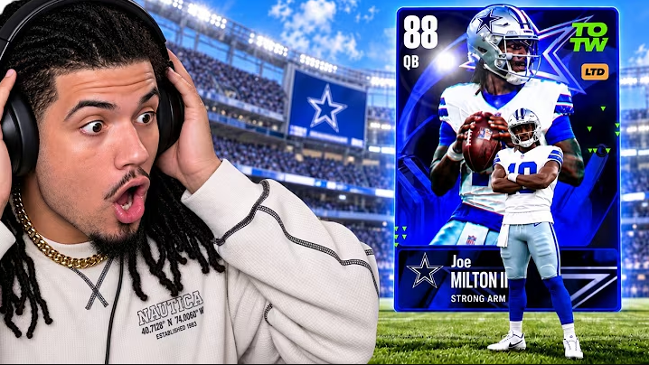 Joe Milton is the BEST QB in MUT&hellip;