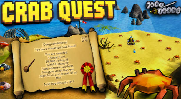 OSRS Crab Quest Guide: Requirements, Walkthrough and Shell Instrument Rewards