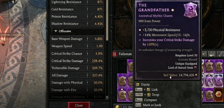 Diablo 4 Season 15 Mythic Charms Guide: How They Work, Drop Rates, Power Boosts, and Best Builds,buy Diablo 4 Items
