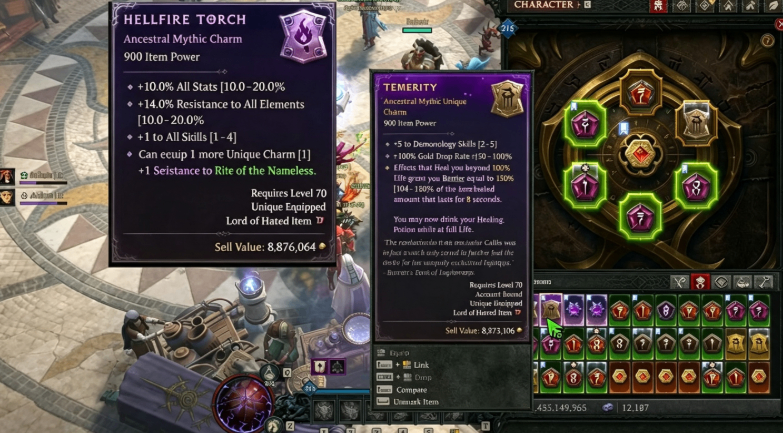 Diablo 4 Season 15, Mythic Portal Farm, Hellfire Torch, Prime Evil Splinters, Old Tristram Portal, Diablo 4 Items, buy Diablo 4 Items, Diablo 4 gold, buy Diablo 4 gold