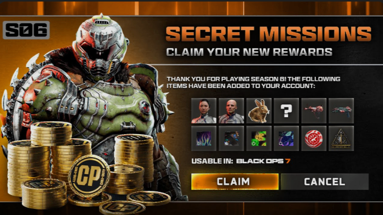 Doom Guy mastery reward