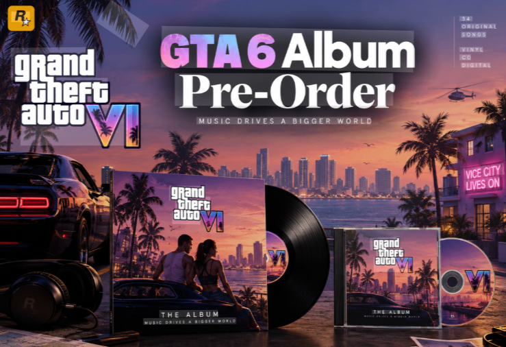 GTA 6 vinyl pre-orders