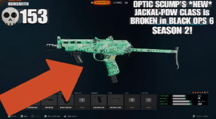 Scump PDW loadout