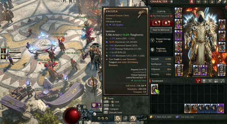 Diablo 4 Season 15 runeword crafting, Diablo 4 mythic cube trick, D4 Season 15 rune farm, Enigma runeword Diablo 4, mythic runeword upgrade Diablo 4, Diablo 4 Items