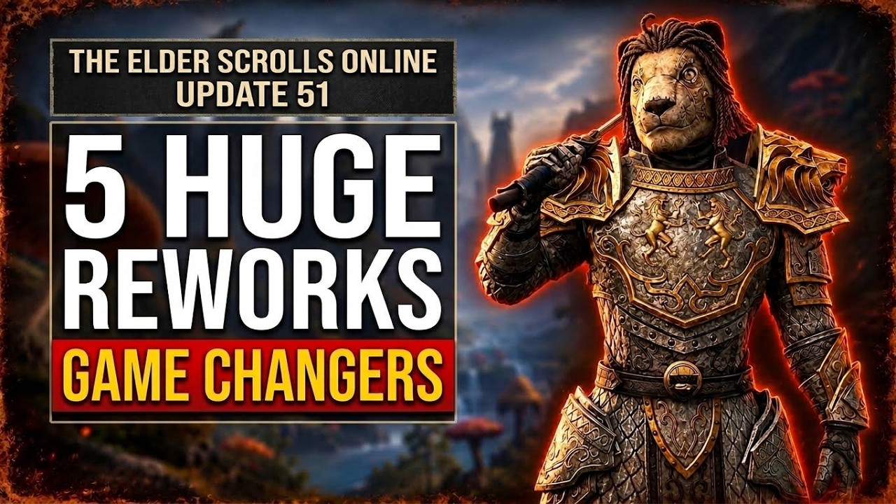 ESO Update 51: Biggest Meta, Crafting & QoL Changes 2026