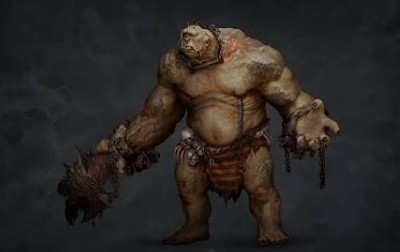 The Blunderbore acts as the main frontline demon, combining durability, attack speed and Crushing Blow for strong Hell and boss performance.