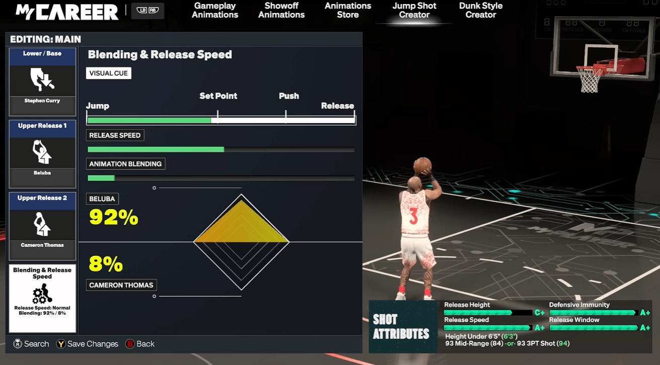 NBA 2K27 shooting fix, 2K27 streaky shot solution, NBA 2K27 green window penalty, 2K27 jump shot speed settings, 2K27 visual cue adjustment, consistent shooting 2K27,  NBA 2K27 VC