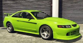 The Vapid Dominator ASP, featured as this week's Diamond Casino Lucky Wheel podium vehicle in GTA Online