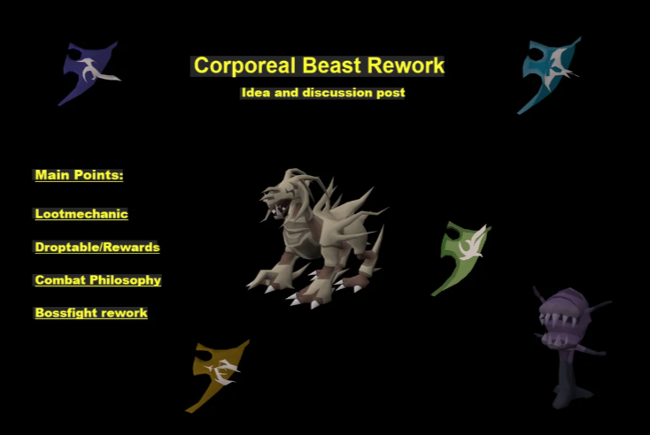 Old School RuneScape Corporeal Beast Loot Rework: What Players Want