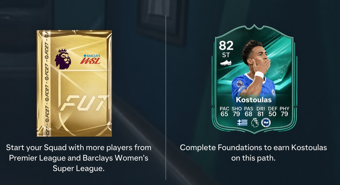 FC 27 Choose Your League Foundation players,FC 27 Ultimate Team starter squad rewards,FC 27 Foundation player league selection guide,FC 27 Foundations objectives explained,buy FC 27 Coins,FC 27 starter squad building tips,FC 27 league choice Ultimate Team