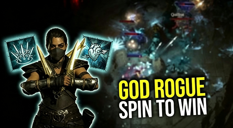 Diablo 4 Season 15 God Rogue Build Guide: Best Dance of Knives Setup, Skills & Gear,D4 Items for sale