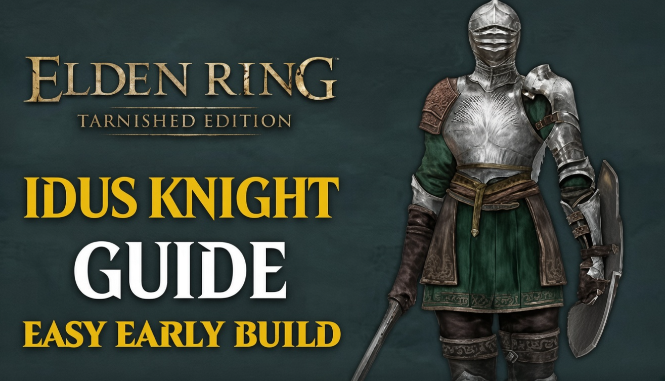 Elden Ring Tarnished Edition Idus Knight Guide: Best Stats, Idus Sword, Armor, Shield and Talismans for Beginners