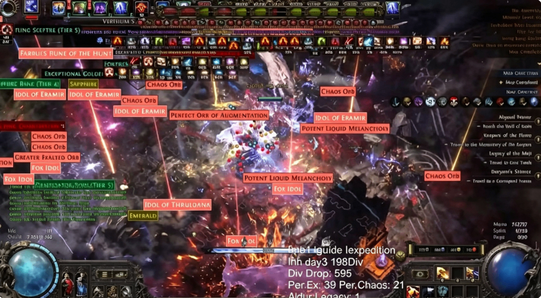 POE2 Wisp stacking strategy, POE2 Strongbox Expedition farm, POE2 high rarity map farming, POE2 cheap divine farm setup, POE2 sacred spirit stacking, POE2 Currency