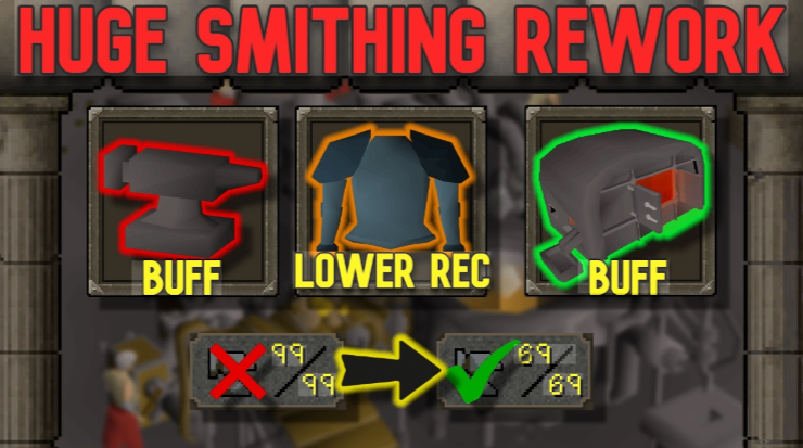 OSRS smithing rework