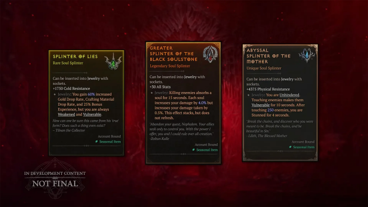 Diablo 4 Items