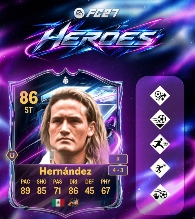 FC 27 Ultimate Team Heroes leaks,Patrick Kluivert FC 27 Hero stats,Luis Hernández FC 27 rating,FC 27 new Hero cards,FC 27 striker Heroes,FC 27 Ultimate Team squad building,FC 27 Coins market guide,FC 27 Coins,buy FC 27 Coins