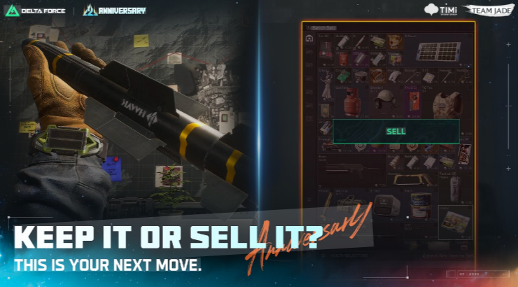 Delta Force anniversary event Loot Guide: When to Keep or Sell Items