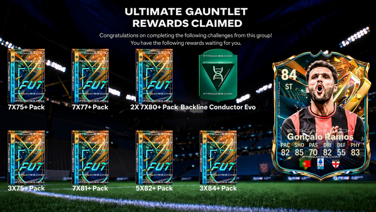 Ultimate Gauntlet Rewards: Große Packs und Gonçalo Ramos kommen diesen Freitag