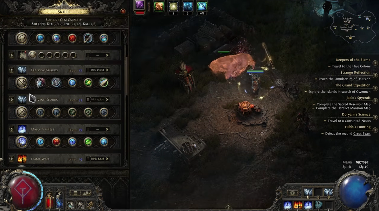 Path of Exile 2 Freezing Shards Build: How to One-Shot Bosses & Speed Through T16