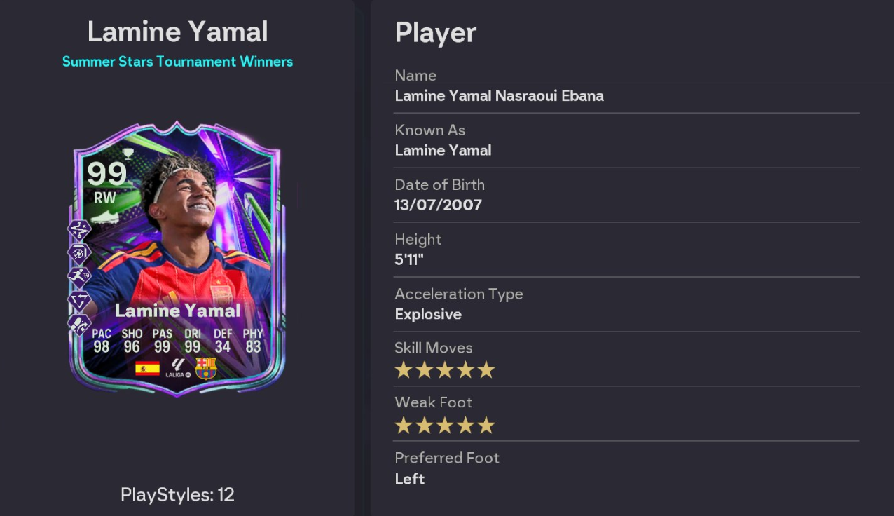 EA FC 26 6PM Content Drop: 99 Lamine Yamal SBC, 84+ and 83+ Player Picks Revealed