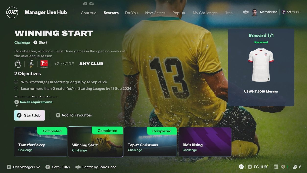 EA FC 27 Manager Live Objectives guide,FC 27 fast 1000 Season Points,FC 27 Transfer Savy objective walkthrough,FC 27 Winning Start & Top at Christmas guide,EA FC 27 Career Mode fast objectives,FC 27 beginner career mode settings,Buy FC 27 Coins,FC 27 Arsenal PSG career objectives