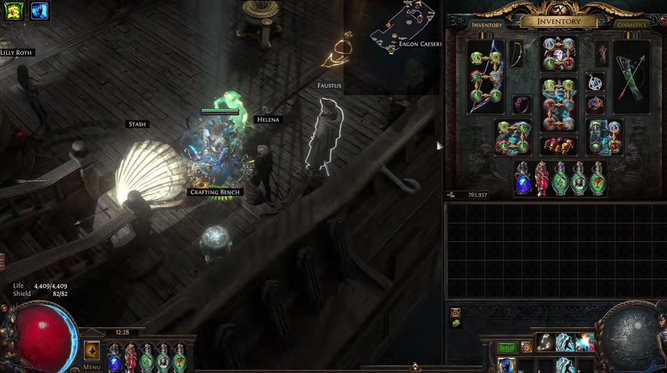 Path of Exile League-End Gamble: 1,000 Messages in a Bottle & 10 Mageblood Double Corrupts