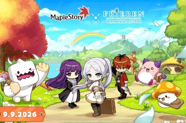 MapleStory X Frieren collab Crossover (September 9): 99% of Players Will Want These Rewards