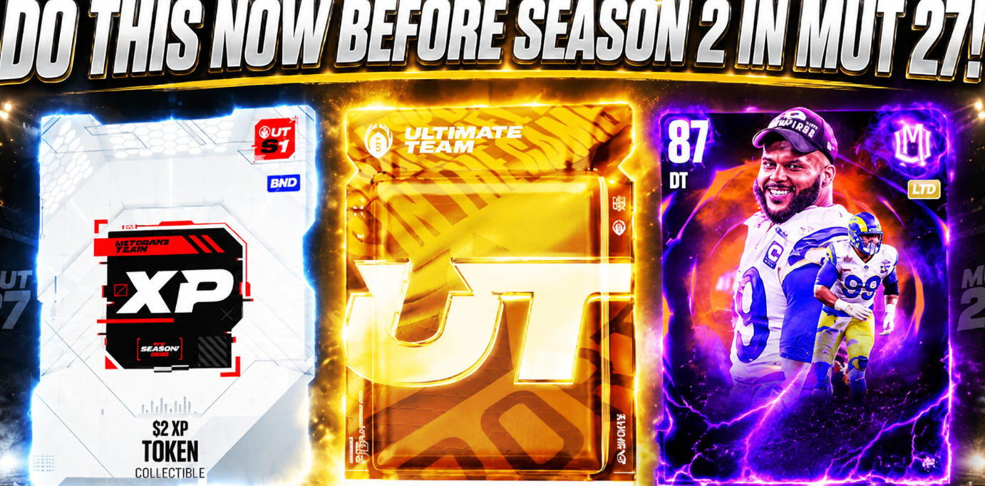 Madden 27 Season 2,Season Tickets,Madden 27 Coins,cheap Mut 27 coins
