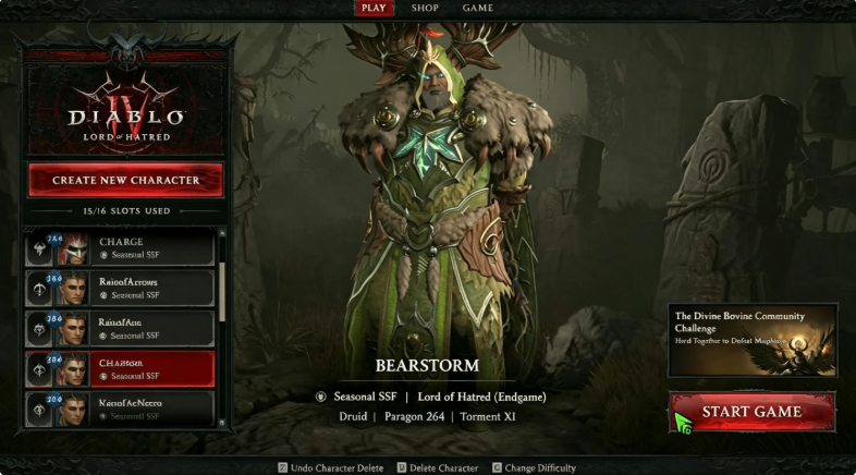 Diablo 4 Season 15, Season 15 class tier list, Diablo 4 Warlock buffs, Spiritborn nerfs, Patch 3.2.1 class balance, Diablo 4 Items, buy Diablo 4 Items, Diablo 4 gold, D4 Gold