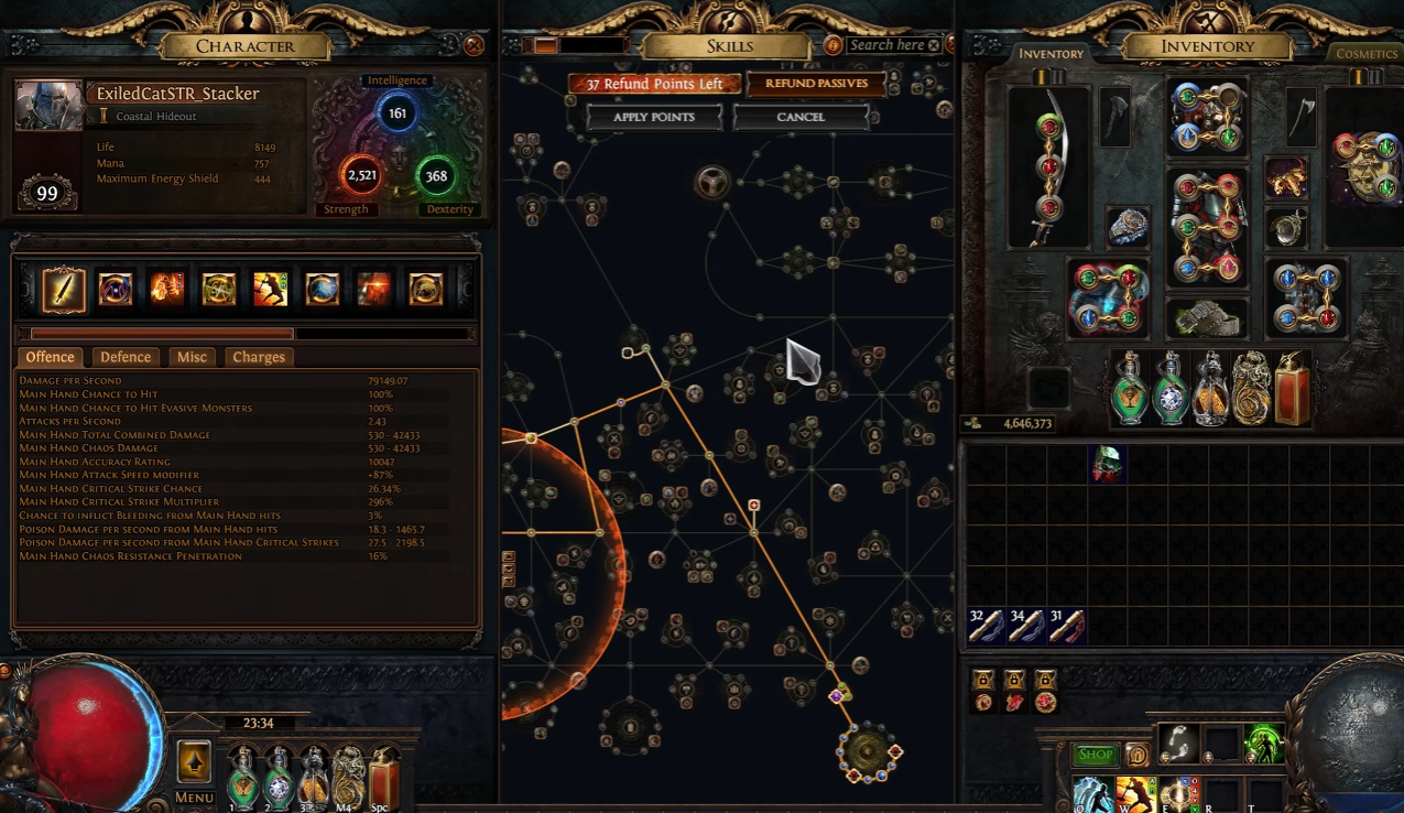 PoE 3,000+ Strength Build Guide: Talisman Crafting, Helical Ring & Uber Bosses