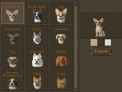 12 new dog breeds added to Old School RuneScape