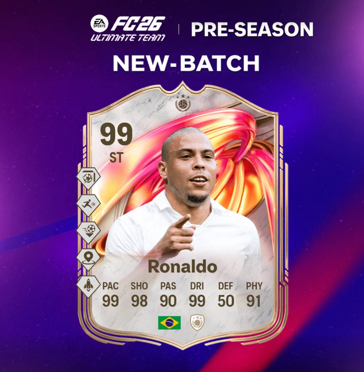 FC 26 Pre-Season Week 2 guide,FC 26 99 rated R9 Ronaldo card,FC 26 Pre-Season 99-rated players SBC,FC 26 Ultimate Team Pre-Season Week 2 rewards,FC 26 99-rated Henry Zidane Cruyff SBC,FC 26 Pre-Season Week 2 best SBC rewards,FC 26 Coins,buy FC 26 Coins