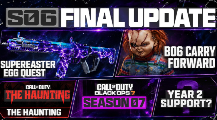 Black Ops 7 Season 6 Haunting: Preload, Release Date and Rewards