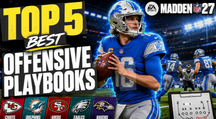 Eagles playbook Madden 27