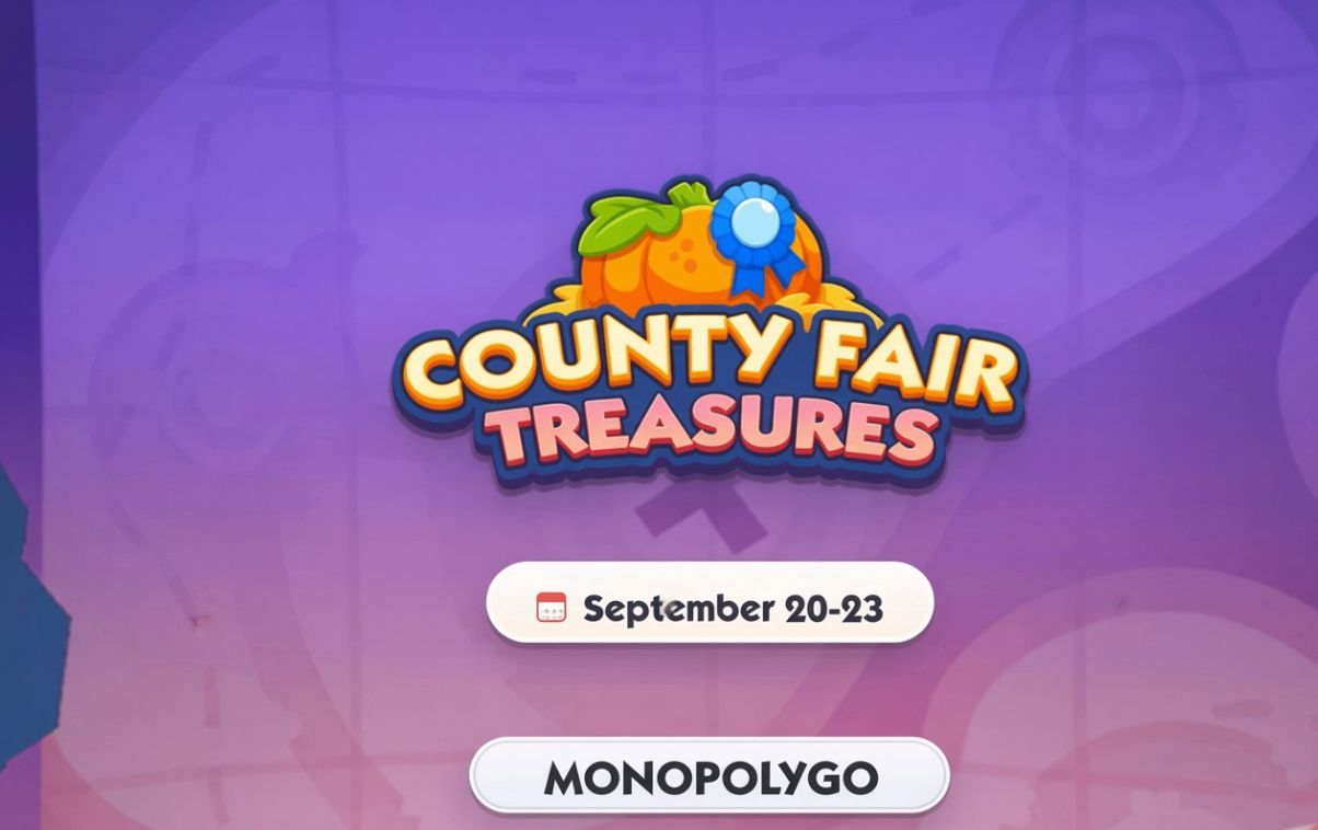 Monopoly GO County Fair Treasures guide,Monopoly GO County Fair Treasures rewards,Monopoly GO County Fair Treasures pickaxes,Monopoly GO County Fair Treasures Wild Sticker,Monopoly GO County Fair Treasures all levels,Monopoly Go Stickers,buy Monopoly Go Stickers