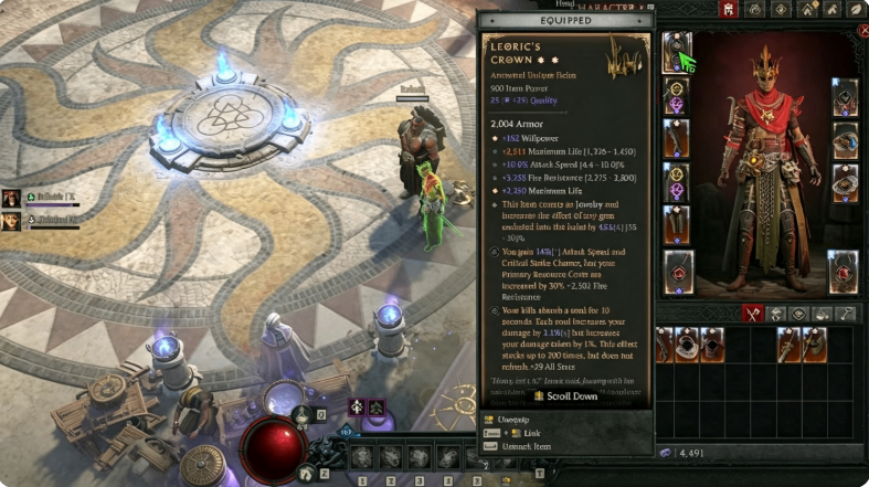 Diablo 4 Season 15 best splinters, Diablo 4 Season 15 runewords, Hell Prime Evil farm, Loric’s Crown guide, Season 15 leveling tips, Diablo 4 glyph upgrade guide, Horadric Cube crafting, Season 15 charm reroll, Diablo 4 Items