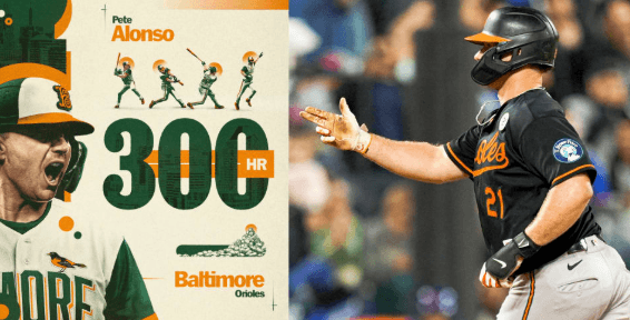 MLB The Show 26 Stubs, MLB The Show 26 Pete Alonso, Pete Alonso 300 Home Run Club, 99 OVR Pete Alonso card, MLB The Show 26 milestone program, Baltimore Orioles The Show 26