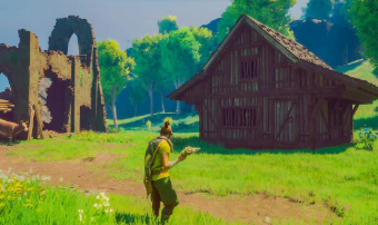 A simple early-game base with a bed, storage and crafting stations is more useful than an expensive build during the first few hours.