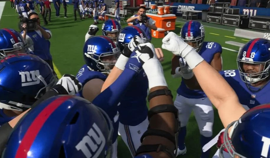 Dynamic rain and defensive action showcase how Madden NFL 27 changes the feel of preseason games.