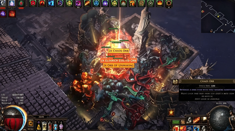 PoE 3.29 Strongbox farming, Allflame League currency guide, PoE 3.29 scarab farm, PoE T16.5 mapping strategy,  POE Currency, buy POE Currency,  POE Trade, POE orbs