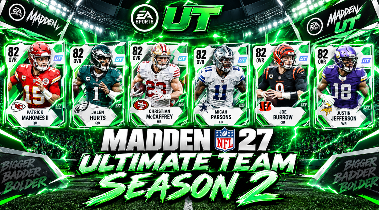 Madden NFL 27 Season 2 Guide: Best Players, Season Tickets, Coins & How to Build Your MUT Team Fast